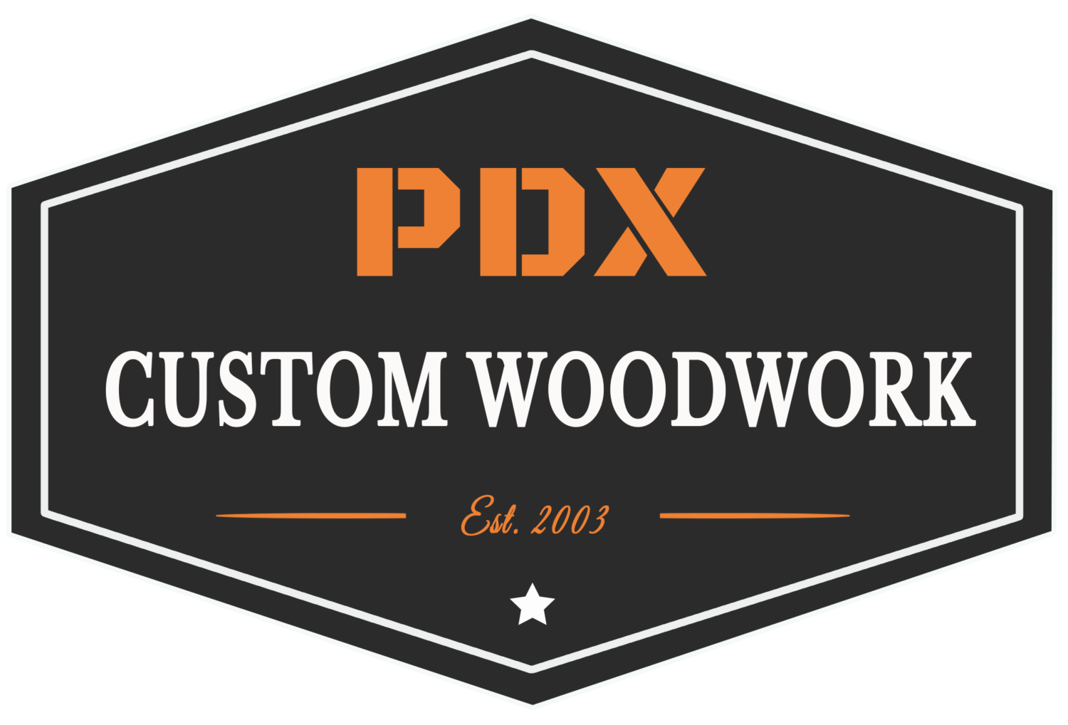 PDX Custom Woodwork Logo